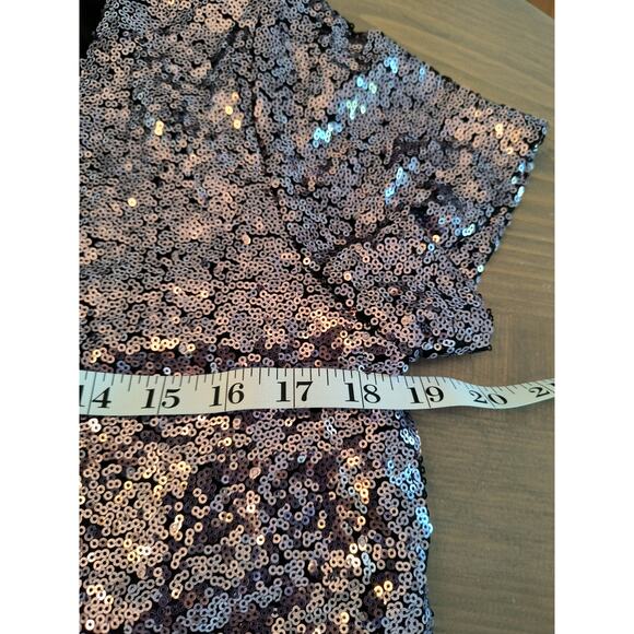 Lulus Light Up The Night Sequin Dress Women's Size S Purple Mini Shift Lined - Picture 7 of 14